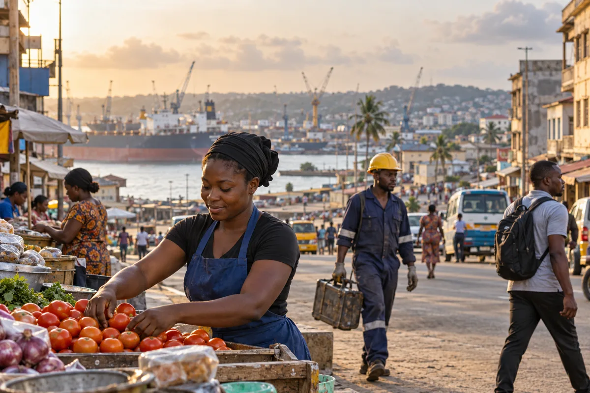 Takoradi applicant comparing oil service and port logistics vacancies